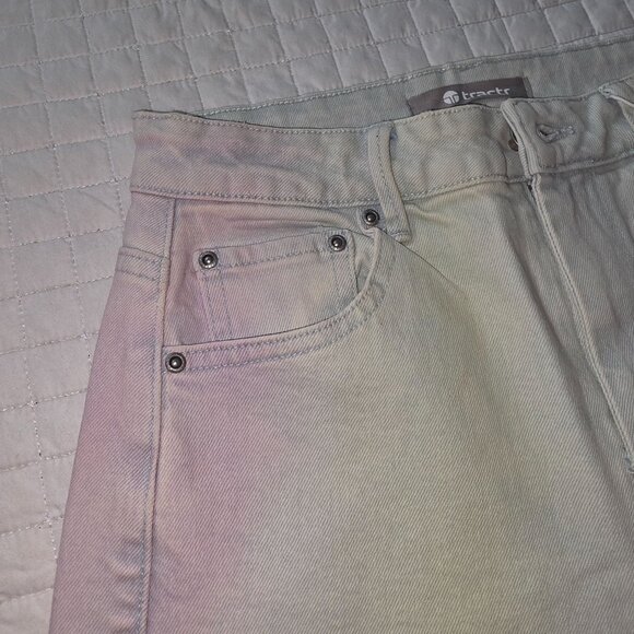 Tractr Sorbet Colored High Rise Slim Straight Jeans, Waist 26 - Picture 8 of 8